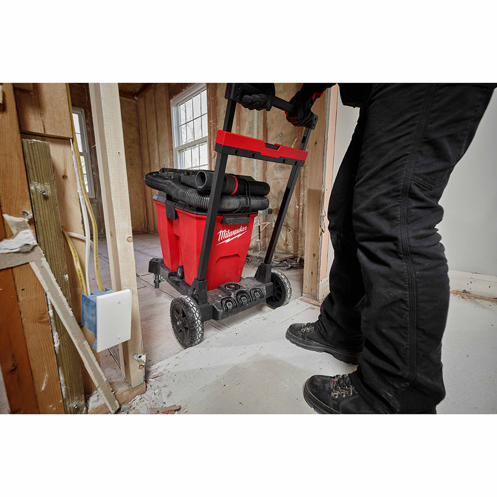 Milwaukee 0933-20 Premium Wet/Dry Vacuum Cart - 8