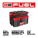 Milwaukee  0970-20 M18 FUEL PACKOUT 2.5 Gallon Wet/Dry Vacuum - 3