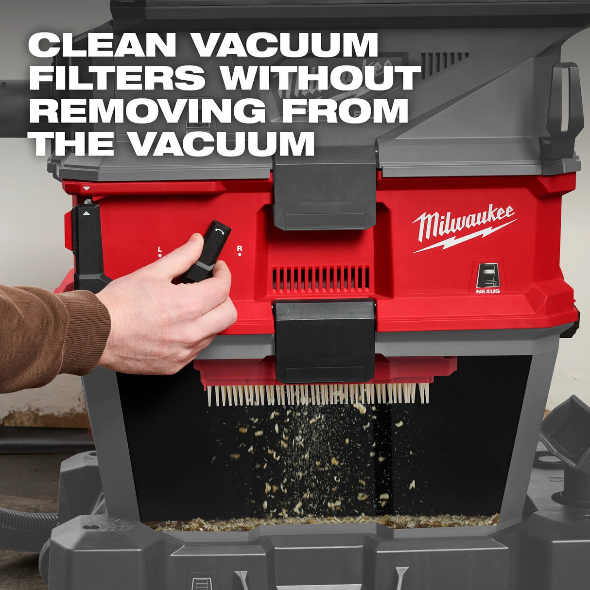 Milwaukee 0991-20 NEXUS Dedicated Filter Cleaner - 6