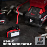 Milwaukee 2014R Rechargeable Clip Light 300 Lumens USB-C - 9