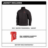 Milwaukee 204B-20 M12 Heated ToughShell™ Jacket Only (Black) - 9