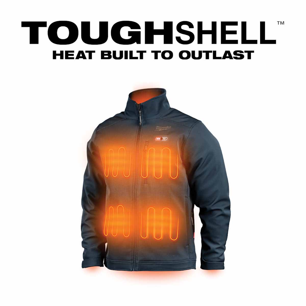 Milwaukee 204BL-21 M12 Heated ToughShell™ Jacket Kit (Navy Blue) - 10