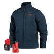 Milwaukee 204BL-21 M12 Heated ToughShell™ Jacket Kit (Navy Blue)