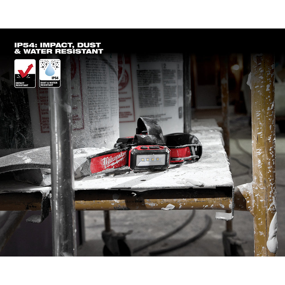 Milwaukee 2115-21 USB Rechargeable Low-Profile Headlamp - 6