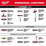 Milwaukee 2117-21 REDLITHIUM USB 400L Neck Light - 13