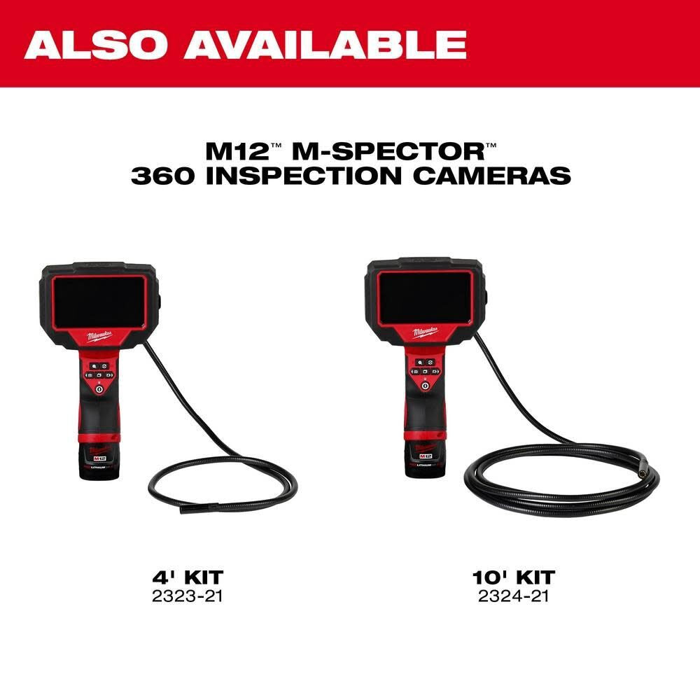 Milwaukee 2319-20 M-Spector 4' Inspection Camera - 10