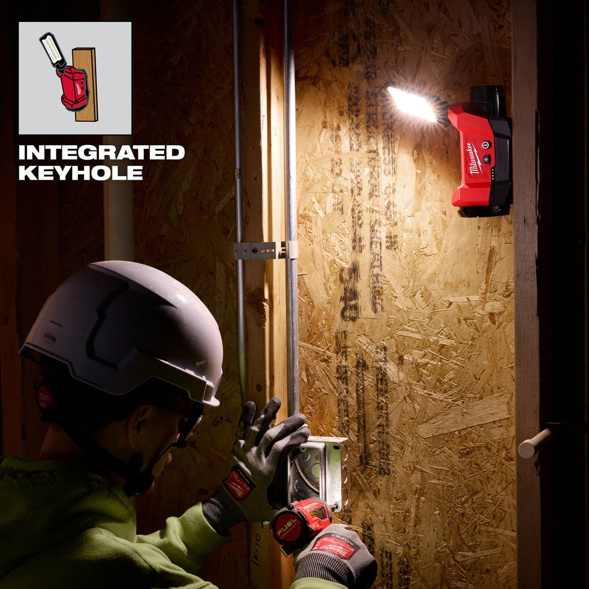Milwaukee 2350-20 M12 ROVER Multi-Directional Flood Light with PACKOUT Compatibility - 8