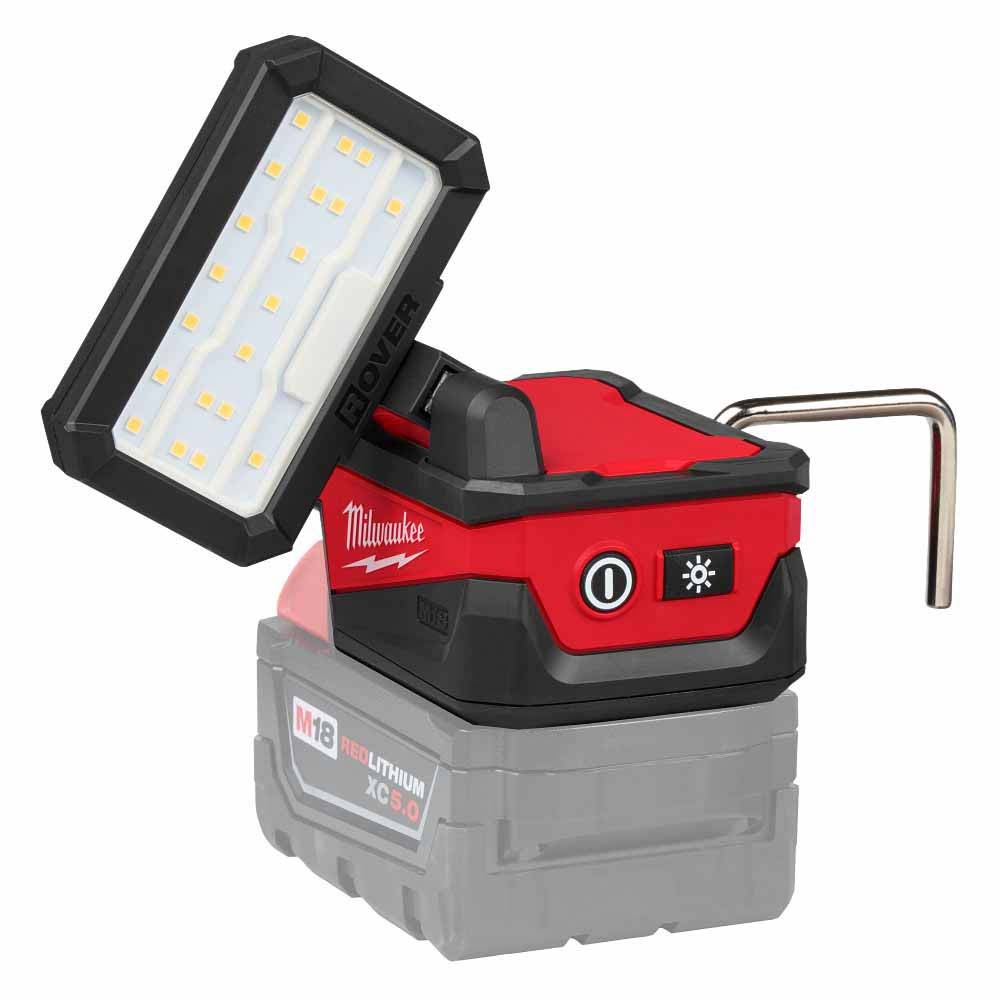 Milwaukee 2359-20 M18 ROVER Compact Folding Flood Light w/ USB Charging - 12