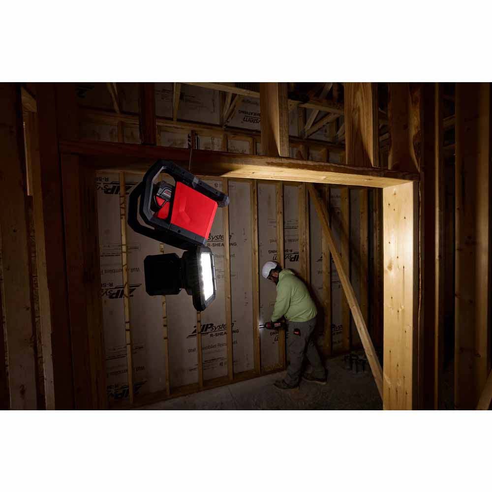 Milwaukee 2368-20 M18 ROVER Dual Power Triple-Panel Flood & Area Light - 9