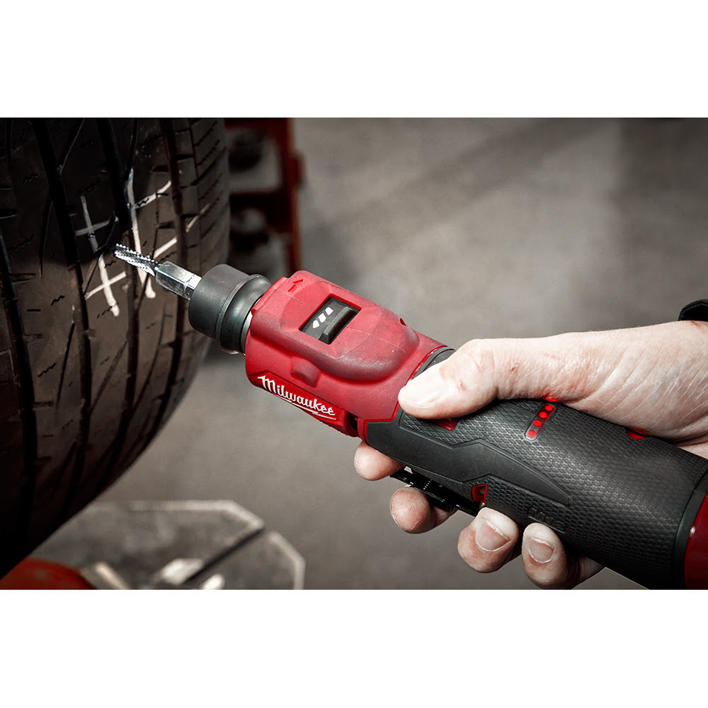 Milwaukee 2409-20 M12 FUEL 12V Lithium-Ion Brushless Low Speed Tire Buffer - 9