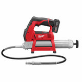 Milwaukee 2446-21XC M12 Grease Gun Kit - 2