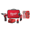 Milwaukee 2482-22 M12 Screwdriver and LED Worklight Kit with Bit Set