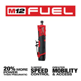 Milwaukee 2486-22 M12 FUEL Straight Die Grinder, 2 Battery Kit - 3