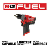 Milwaukee 2503-22 M12 FUEL 1/2" Drill Driver Kit - 3