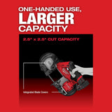 Milwaukee 2529-20 M12 FUEL Compact Band Saw -Tool Only 2-1/2" Cut Cap. - 6