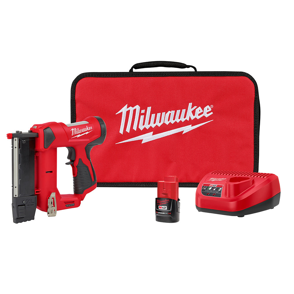 Milwaukee 2540-21 M12™ 23 Gauge Pin Nailer Kit