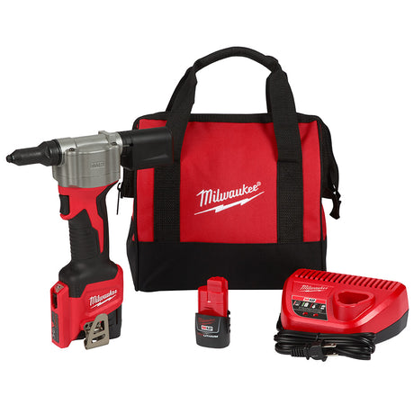 Milwaukee 2550-22 M12 Rivet Tool Kit