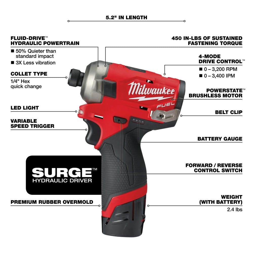 Milwaukee 2551-22 - 4