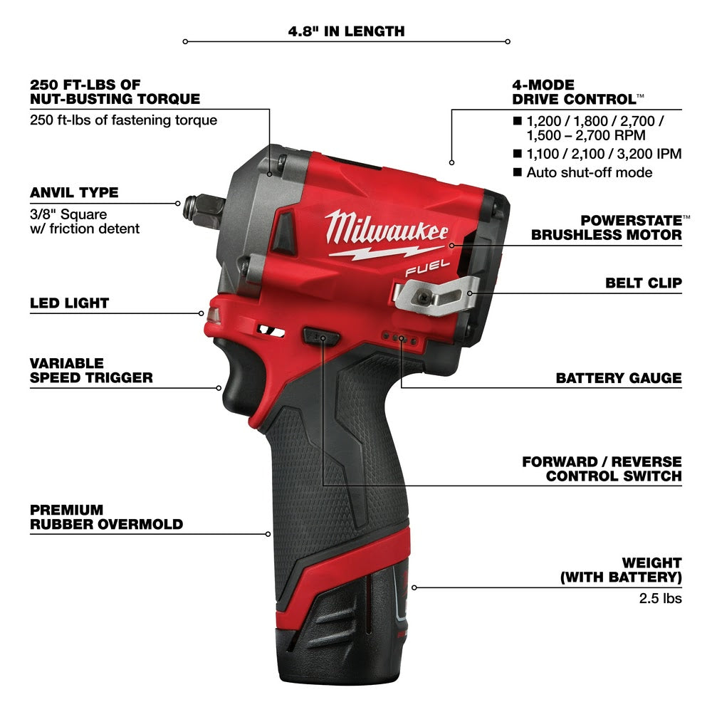 Milwaukee 2554-22 - 8