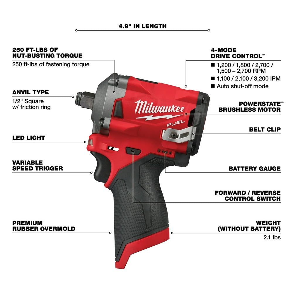 Milwaukee 2555-20 - 4