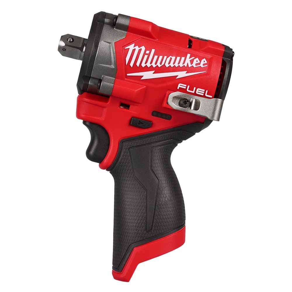 Milwaukee 2563P-20 M12 FUEL Stubby 1/2" Impact Wrench w/ Pin Detent