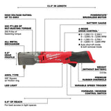 Milwaukee 2564-20 M12 FUEL 3/8" Right Angle Impact Wrench w/Friction Ring (Bare Tool) - 5