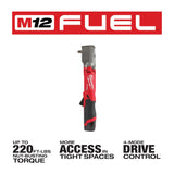 Milwaukee 2564-22 M12 FUEL  3/8" Right Angle Impact Wrench Kit - 3