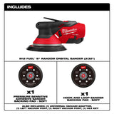 Milwaukee 2584-20 M12 FUEL 6" Random Orbital Sander (3/32") - 2