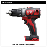 Milwaukee 2606-80 M18 1/2" Drill Driver Bare (Reconditioned) - 2