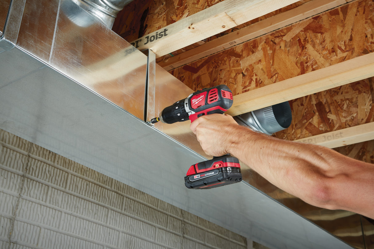 Milwaukee 2607-22CTP M18™ Compact 1/2 in. Hammer Drill/Driver Kit with 1/4 in. Impact Promo - 10