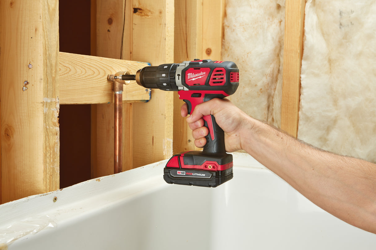 Milwaukee 2607-22CTP M18™ Compact 1/2 in. Hammer Drill/Driver Kit with 1/4 in. Impact Promo - 9