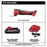 Milwaukee 2626-21HO M18 Multi-Tool w/ 3.0 Starter Kit - 3