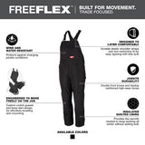 Milwaukee 262B FREEFLEX Insulated Bib Overalls - Black - 2