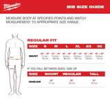 Milwaukee 262B FREEFLEX Insulated Bib Overalls - Black - 3