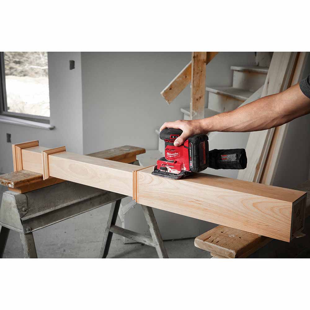 Milwaukee 2649-20 M18 Orbital 1/4 Sheet Sander - 11