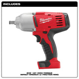 Milwaukee 2663-20 M18 1/2" High Torque Impact Wrench with Friction Ring (Bare Tool) - 4