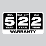 Milwaukee 2674-82P M18 Short Throw Press Tool Kit with Viega PureFlow Jaws (Reconditioned) - 9