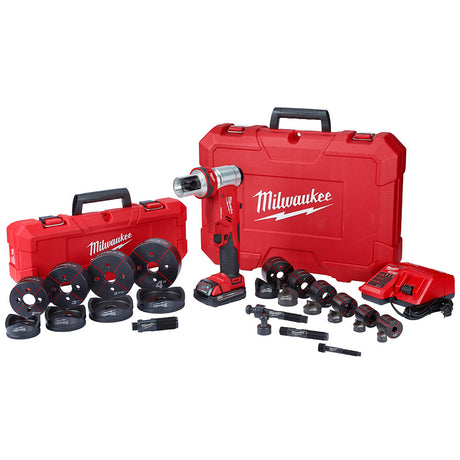 Milwaukee 2677-23 M18 FORCELOGIC 6T Knockout Tool 1/2" - 4" Kit