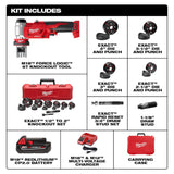 Milwaukee 2677-23 M18 FORCELOGIC 6T Knockout Tool 1/2" - 4" Kit - 3