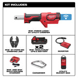 Milwaukee 2678-22BG M18 Force Logic 6T Utility Crimping Kit With D3 Grooves And Fixed Bg Die - 2