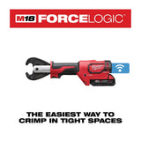 Milwaukee 2678-22 M18 Force Logic 6T Utility Crimping Kit With D3 Grooves "Snub Nose" - 3