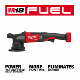 Milwaukee 2684-20 M18 FUEL 15mm Random Orbital Polisher - 5