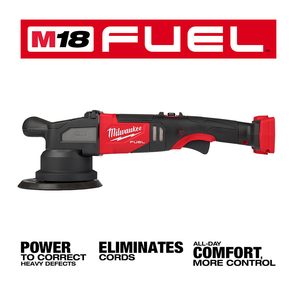 Milwaukee 2685-20 M18 FUEL 6" 21mm Random Orbital Polisher Bare Tool - 2