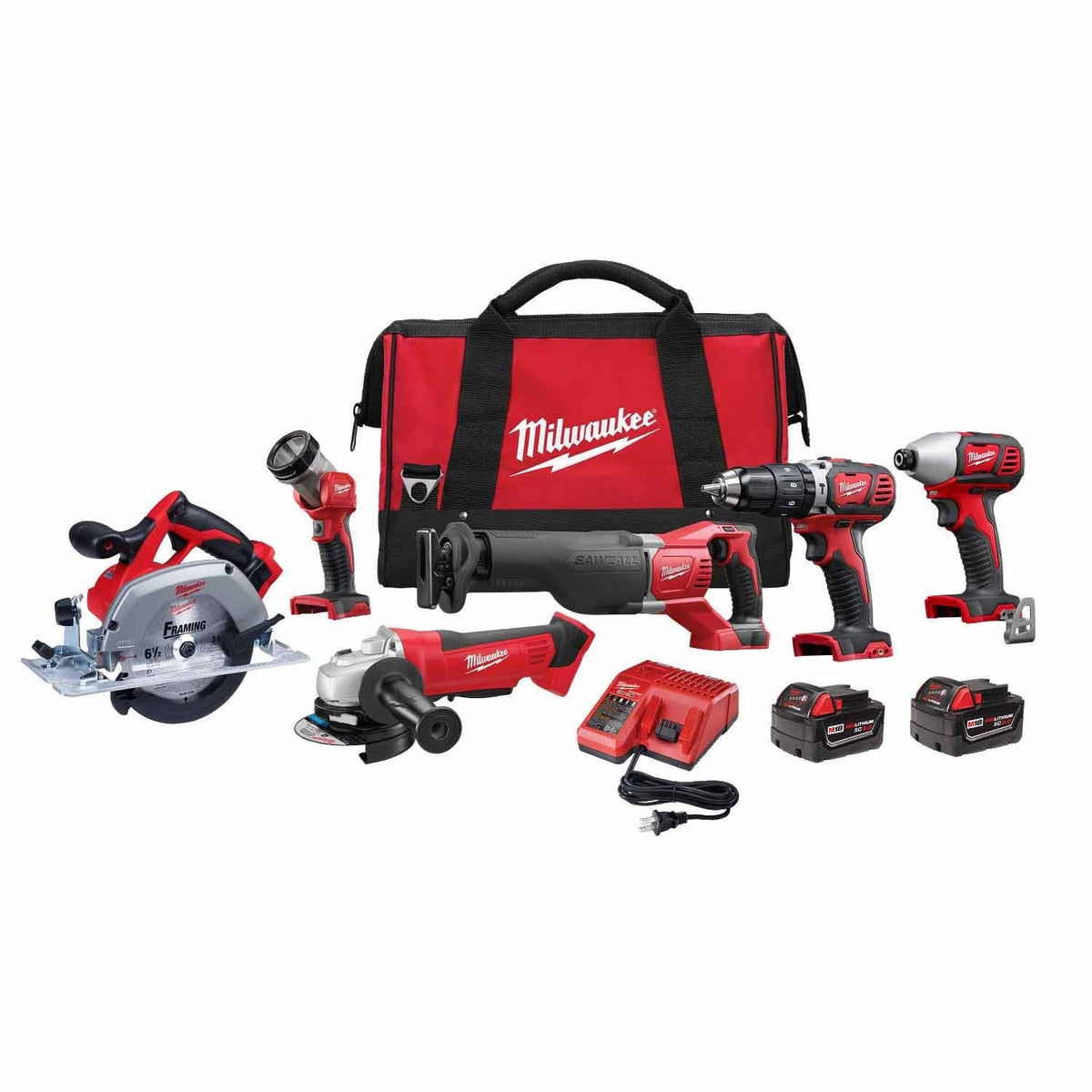 Milwaukee 2696-26 M18™ 6 - Tool Combo Kit - 2