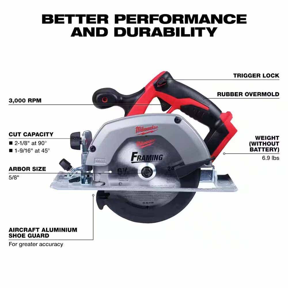 Milwaukee 2696-28 M18 8-Tool Combo Kit - 6