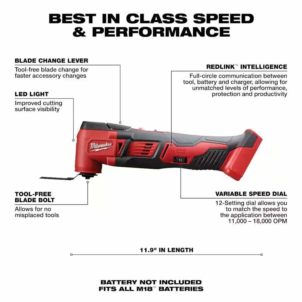 Milwaukee 2696-28 M18 8-Tool Combo Kit - 8