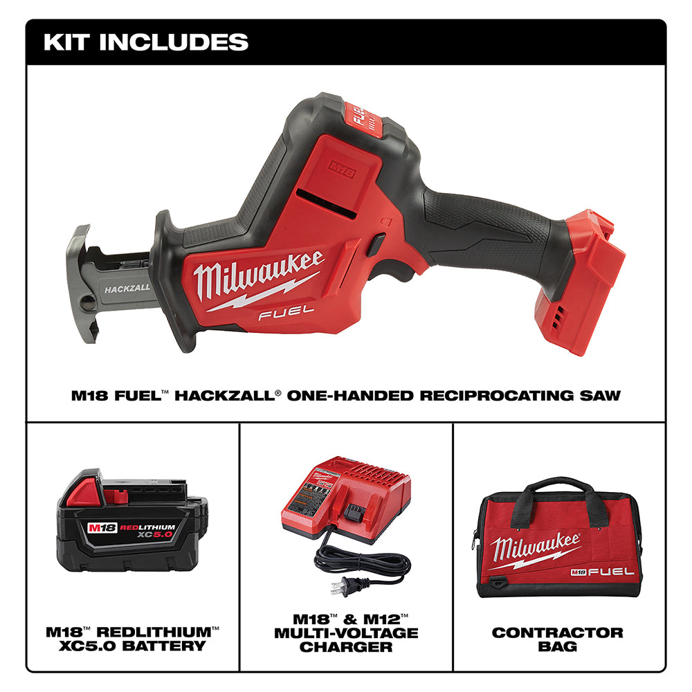 Milwaukee 2719-21 M18 FUEL Hackzall Kit - 3