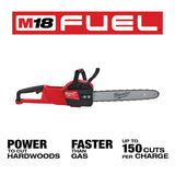 Milwaukee 2727-80 M18 FUEL 16" Cordless Chainsaw Tool Only (Reconditioned) - 2