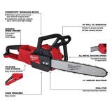 Milwaukee 2727-80 M18 FUEL 16" Cordless Chainsaw Tool Only (Reconditioned) - 7