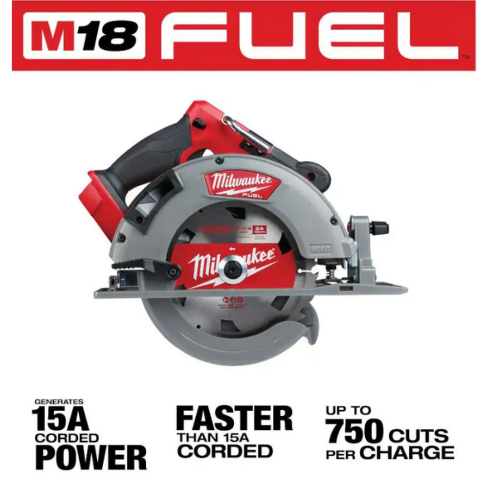 Milwaukee 2732-21HO M18 FUEL 7-1/4" Circular Saw Kit - 5